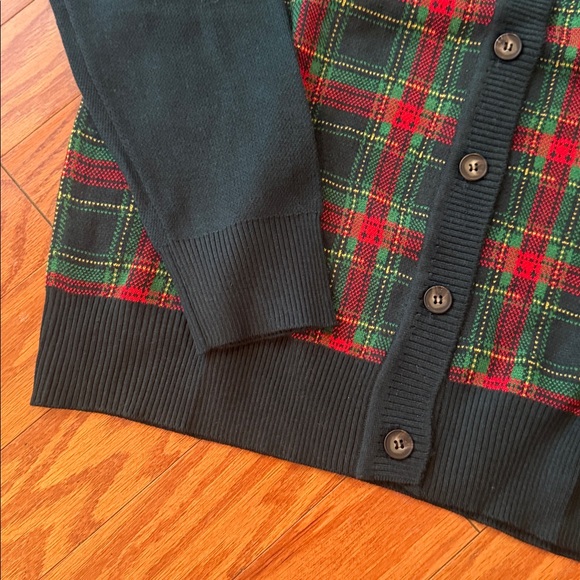 The Scottish Tartan Plaid Grandpa Cardigan - Picture 8 of 13